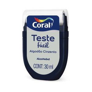 Teste Fácil Algodão Cinzento