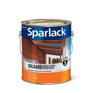 Sparlack Solgard Triplo Filtro Solar Acetinado Mogno