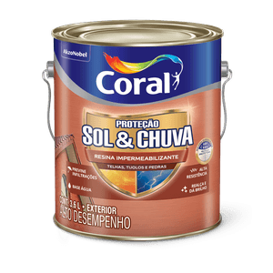 Proteção Sol & Chuva Resina Impermeabilizante Pérola Claro