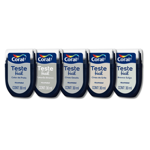 Kit com 5 Teste Fácil - Colar de Prata 30ML