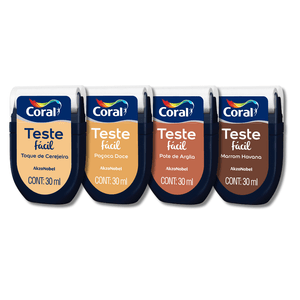 Kit com 4 Teste Fácil - Pote de Argila 30ML