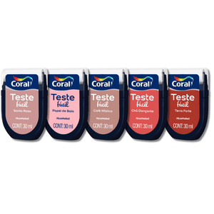 Kit com 5 Teste Fácil - Santa Rosa 30ML