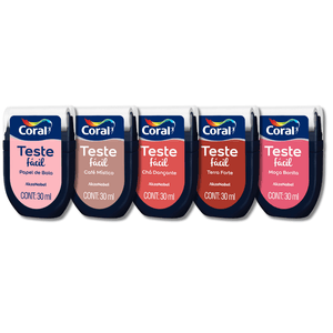 Kit com 5 Teste Fácil - Papel De Bala 30ML
