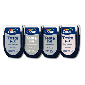 Kit com 4 Teste Fácil - Colar de Prata 30ML