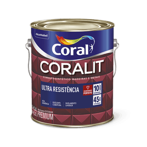 Coralit Ultra Resistência Alto Brilho Cinza Candelabro
